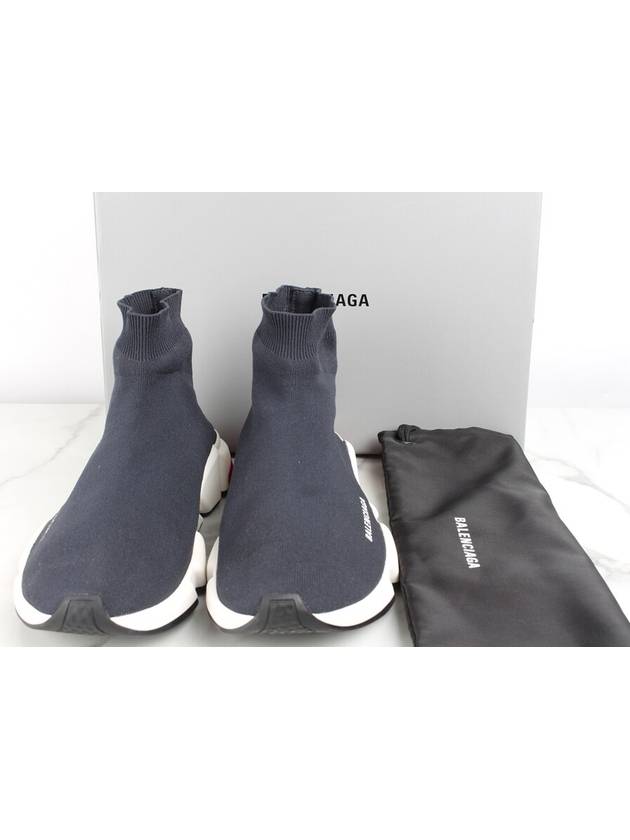 Luxury Balenciaga Trending 2026 Speedrunner sneakers dark gray 43 280