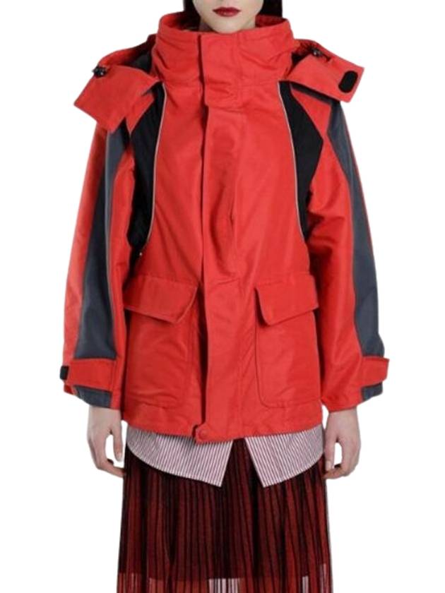 Luxury Balenciaga Trending 2026 Swing Zip-Up Jacket Red