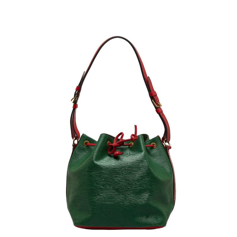 Louis Vuitton Epi Puccinoe M44147 Borneo Green Castilian Red Leather  Louis Vuitton
