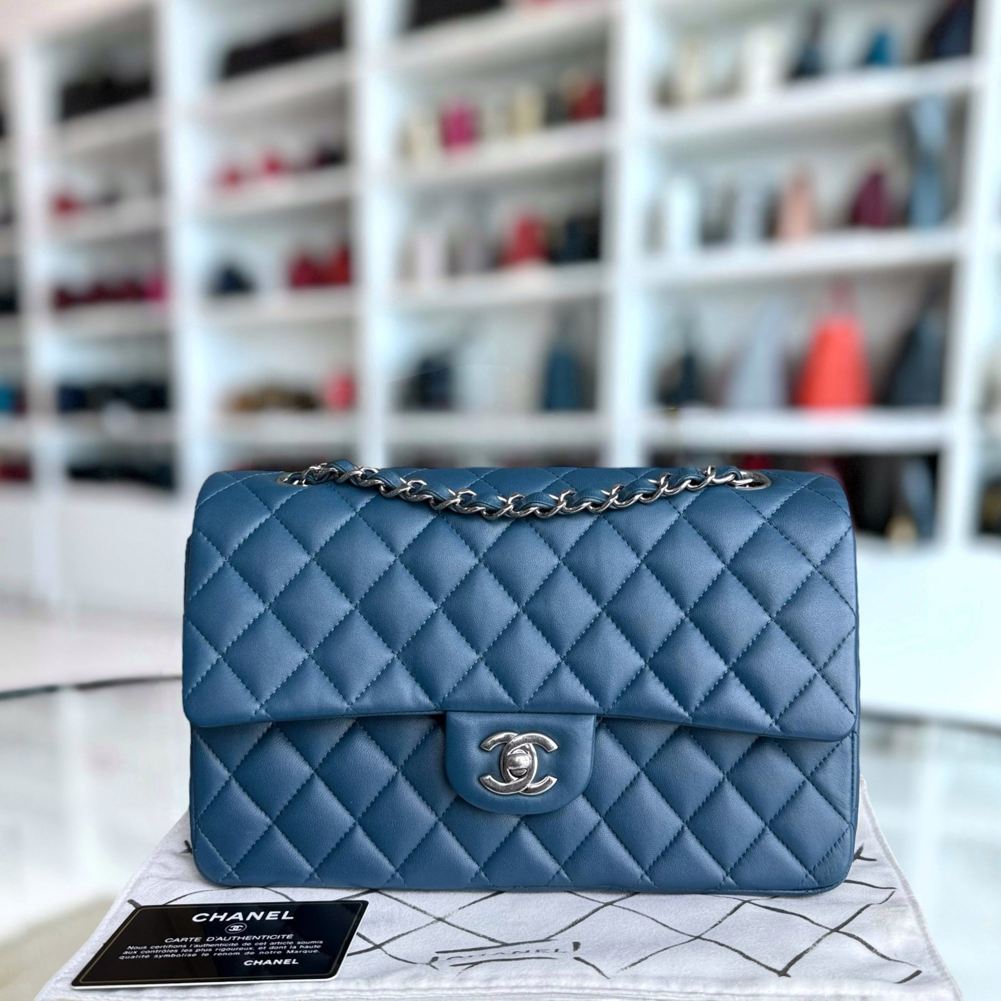 Chanel Classic Flap Medium Shoulder Bag - EworeBags