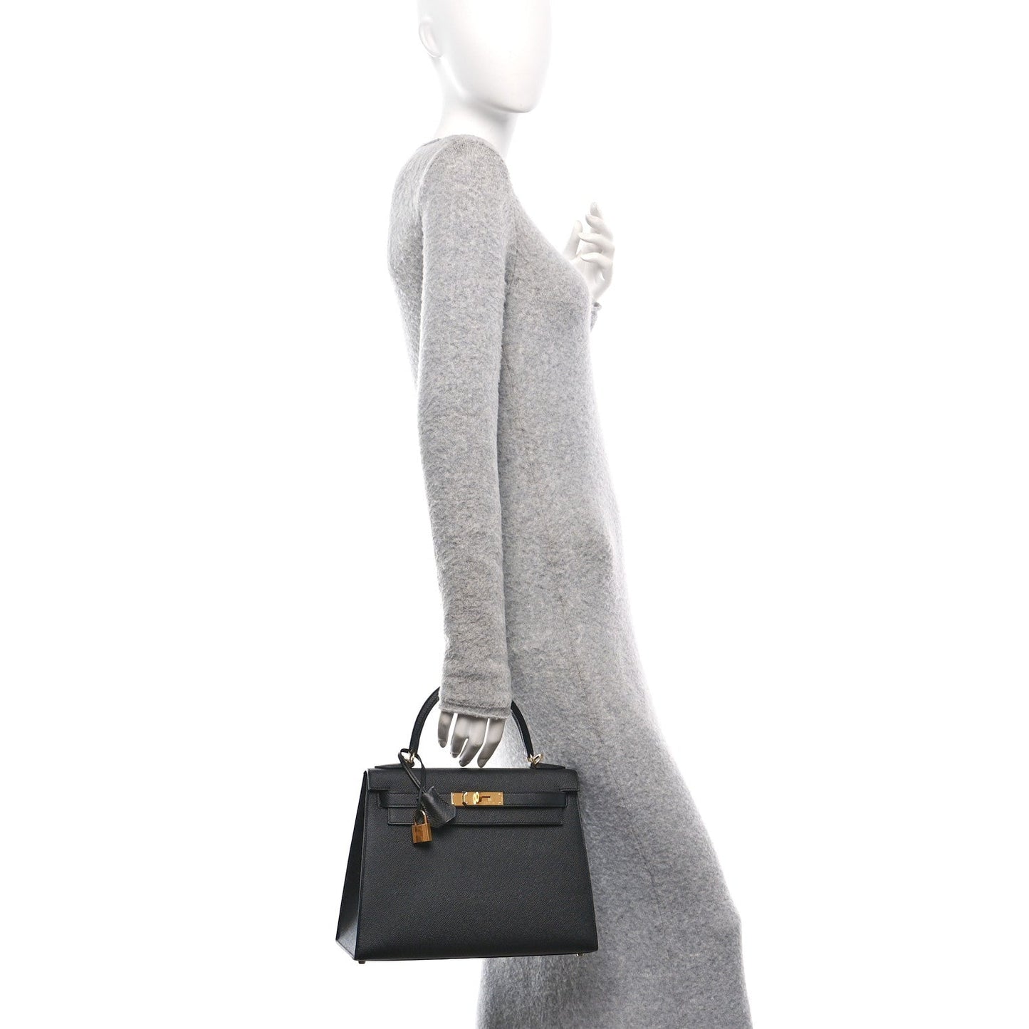 Hermes Epsom Kelly Sellier 28 Black