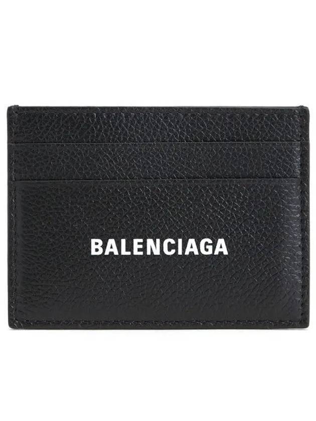 Luxury Balenciaga Trending 2026 Cash Card Holder Black
