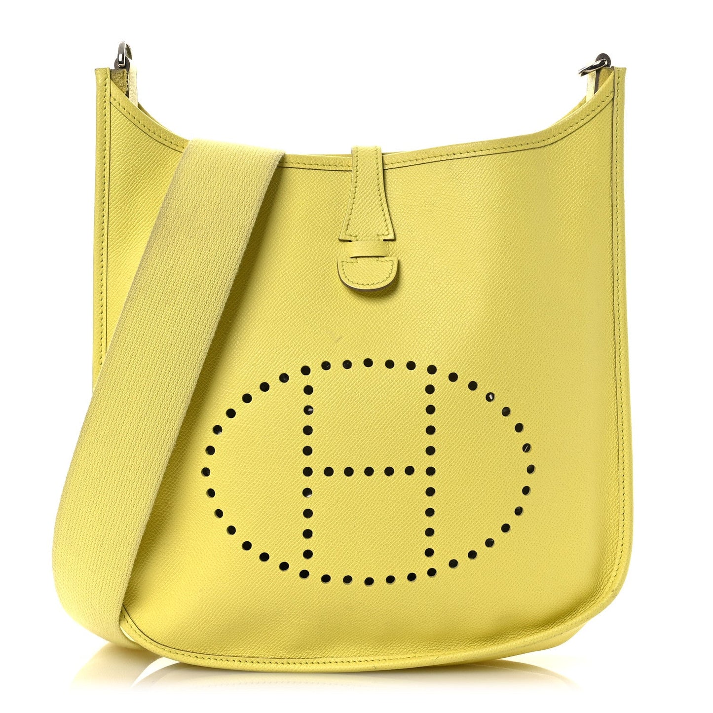 Hermes Epsom Evelyne III PM Lime
