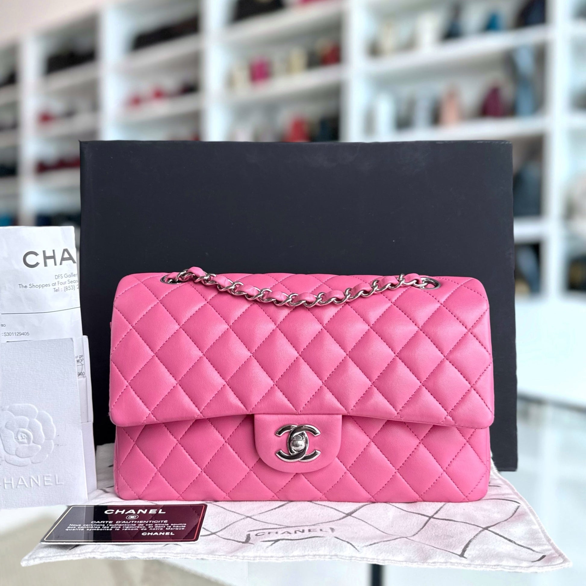 Chanel Classic Flap Medium Shoulder Bag - EworeBags