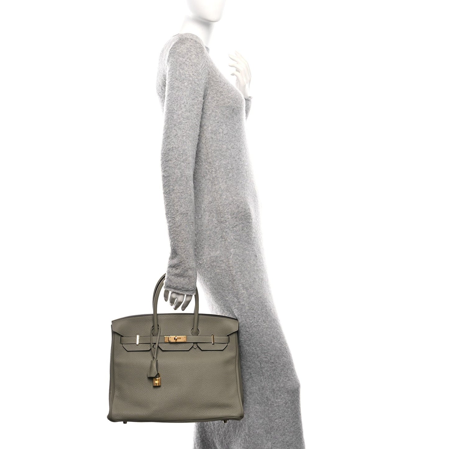 Hermes Togo BIRKIN 35 Sauge