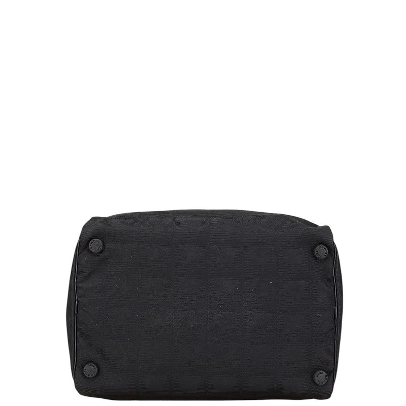 Chanel New Travel Line Nylon Leather Vanity Bag Classic Flap