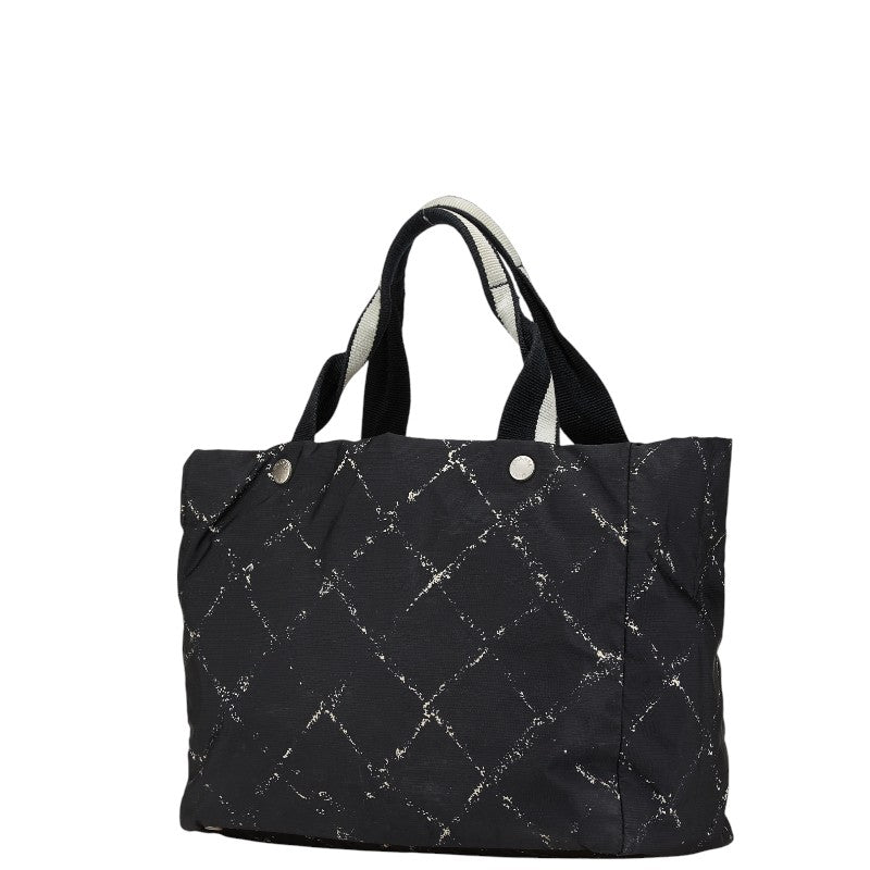 Chanel Travel Line Nylon Tote Bag Classic Flap