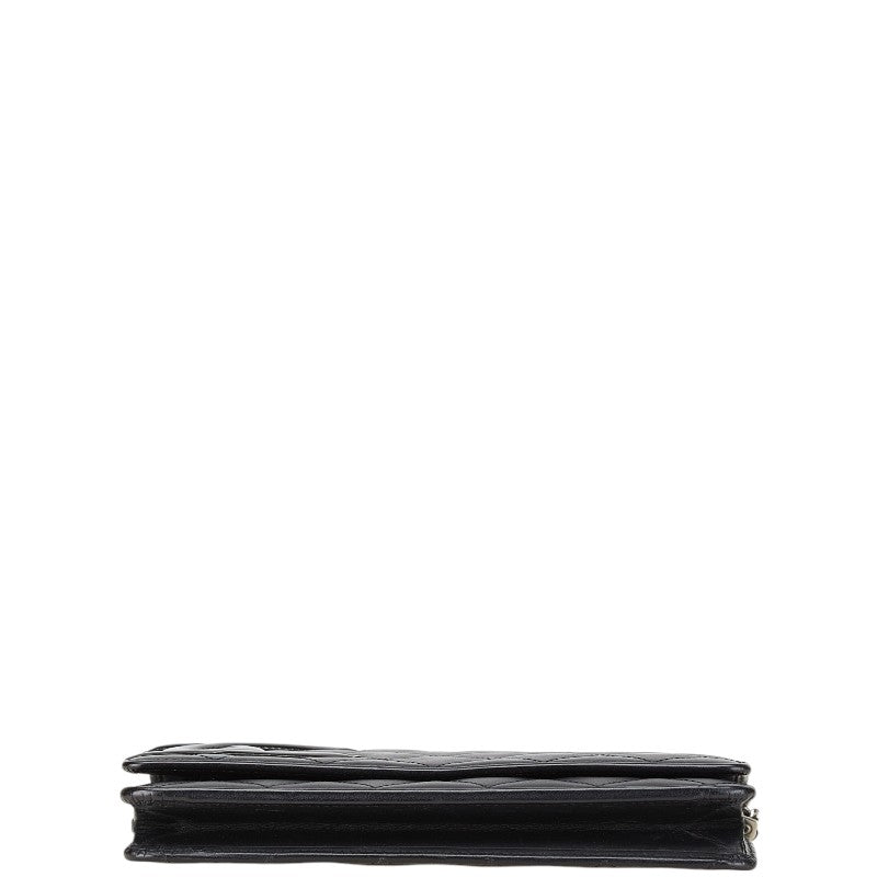 Chanel Cambon Line Lambskin Chain Shoulder Bag Classic Flap