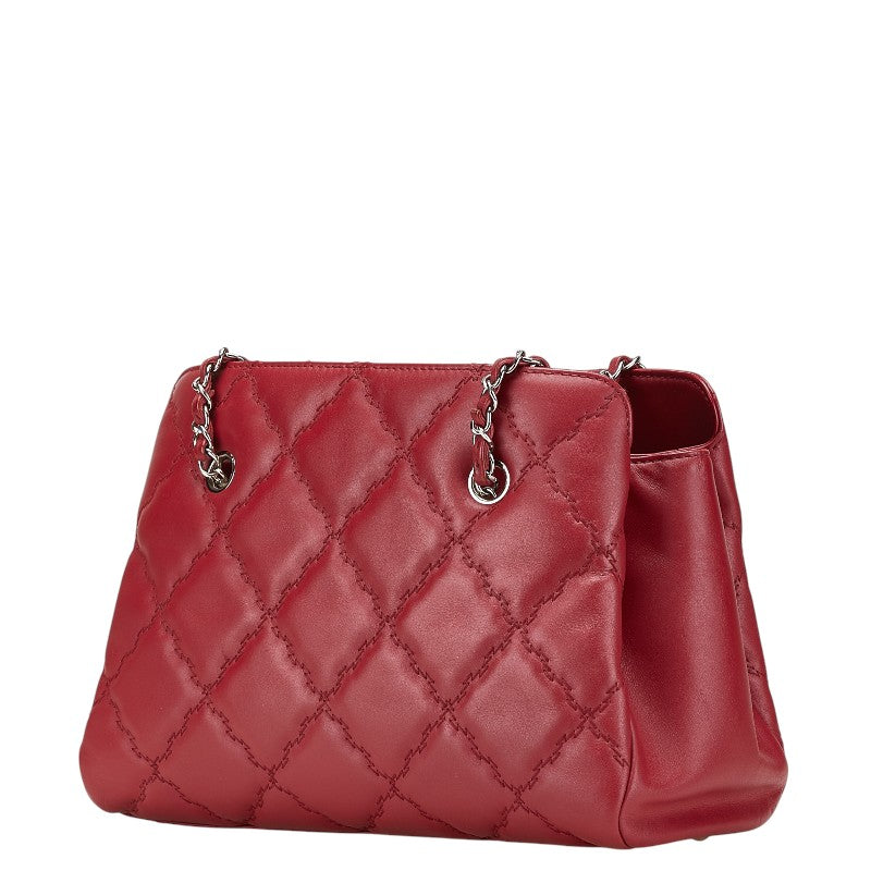 Chanel Hamptons Ultra Stitch Calf Shoulder Bag
