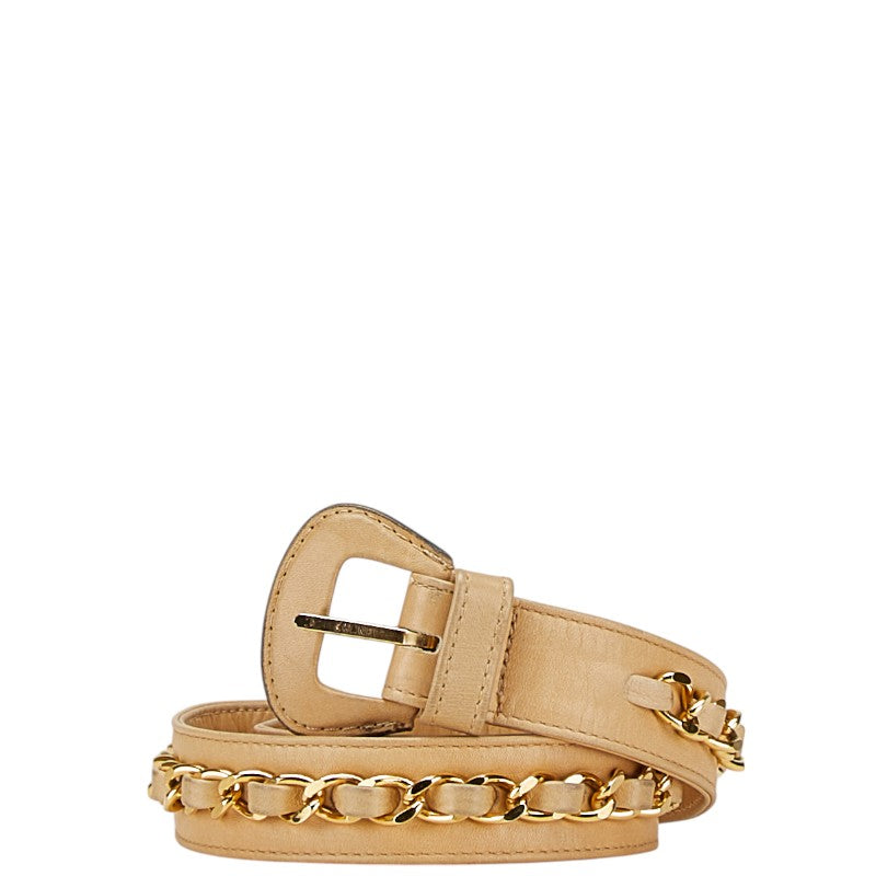 Chanel Chain Leather Belt Handbag