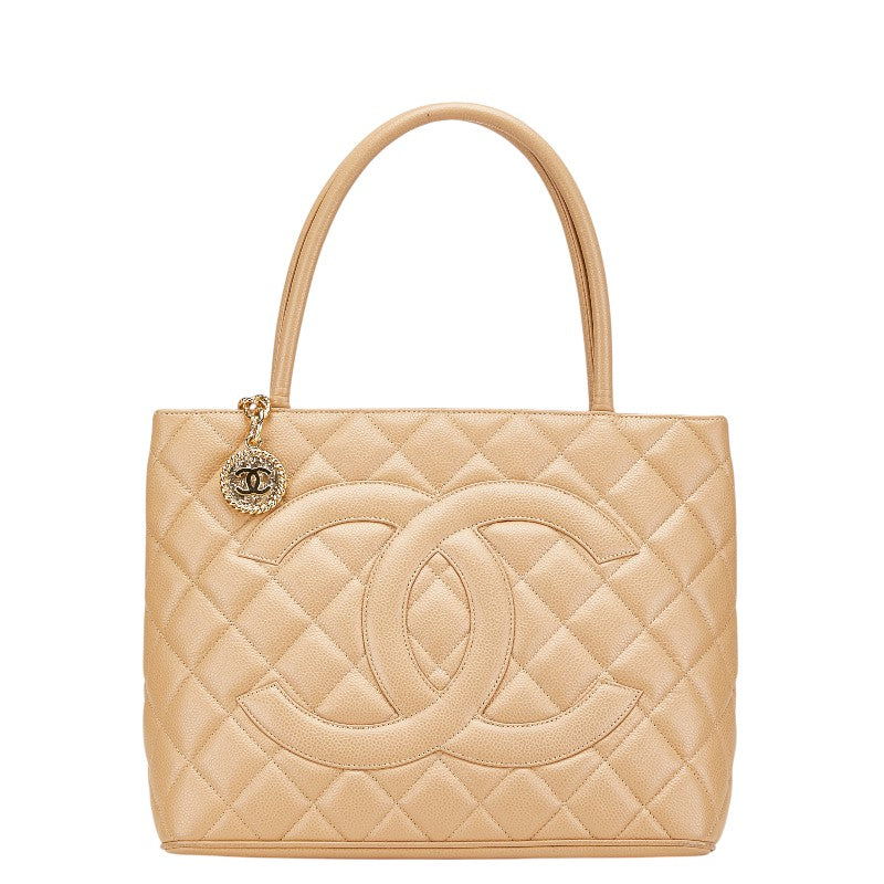 Chanel Matelasse Caviar Skin Tote Bag
