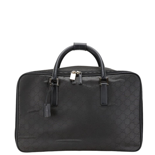 Gucci GG Nylon Boston Bag Nylon Travel Bag