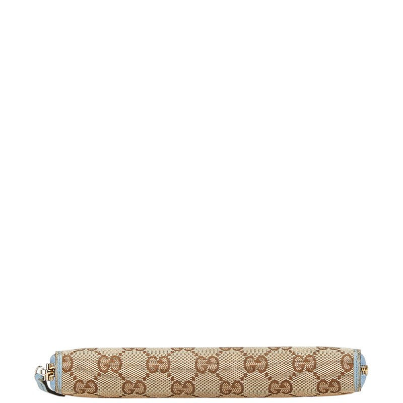 Gucci GG Canvas Leather Long Wallet