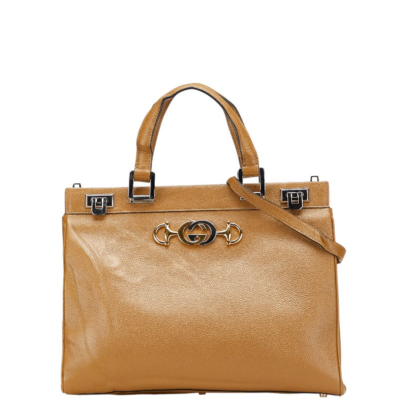 Gucci Zumi Leather 2way Bag