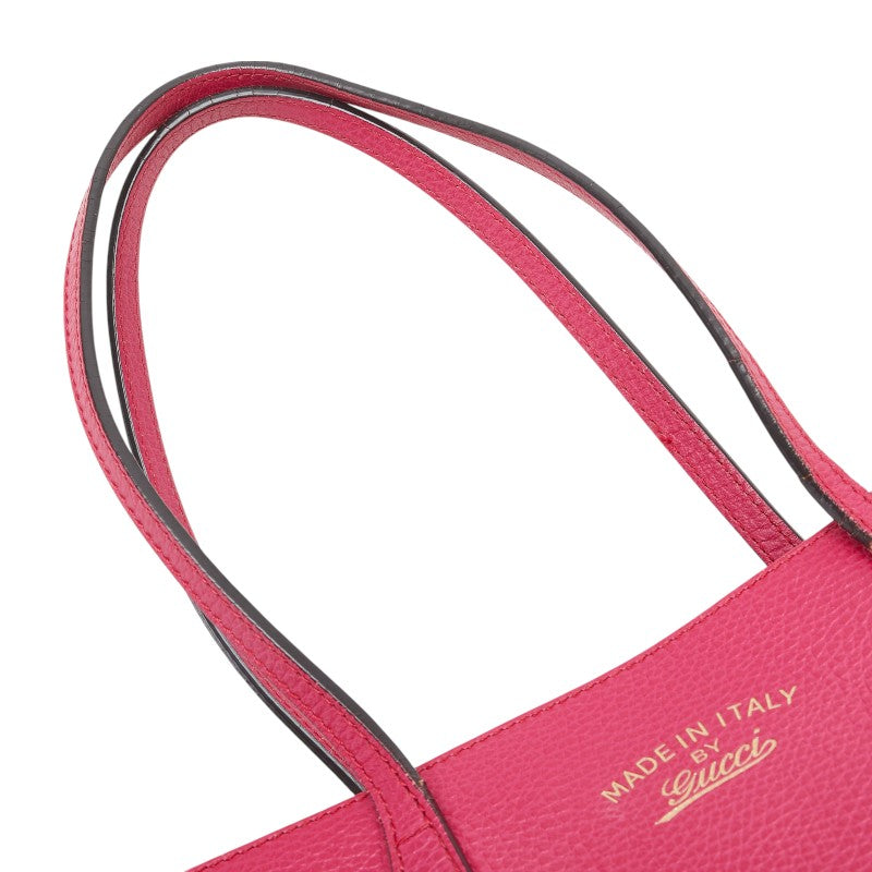 Gucci Swing Leather Tote Bag