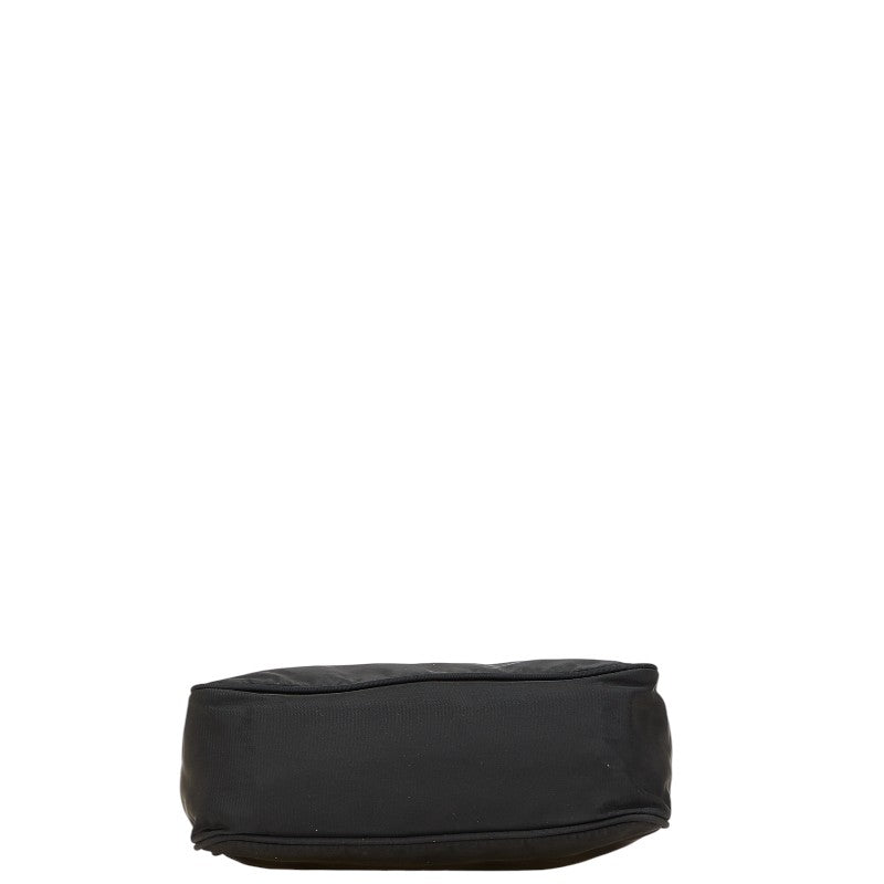 Prada Triangle Logo Plate Nylon Handbag