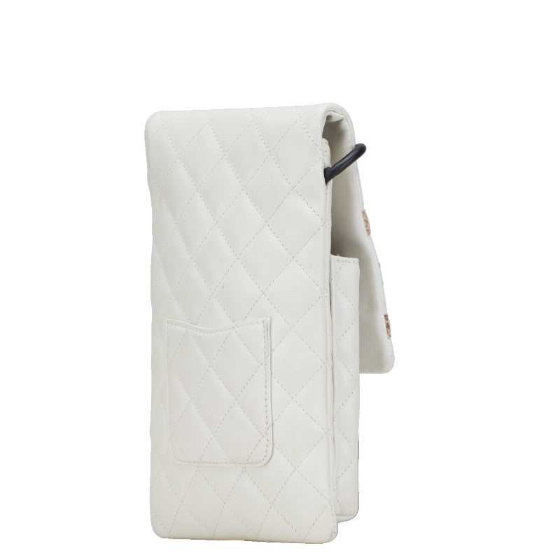 Chanel Cambon Line Python Lambskin Shoulder Bag
