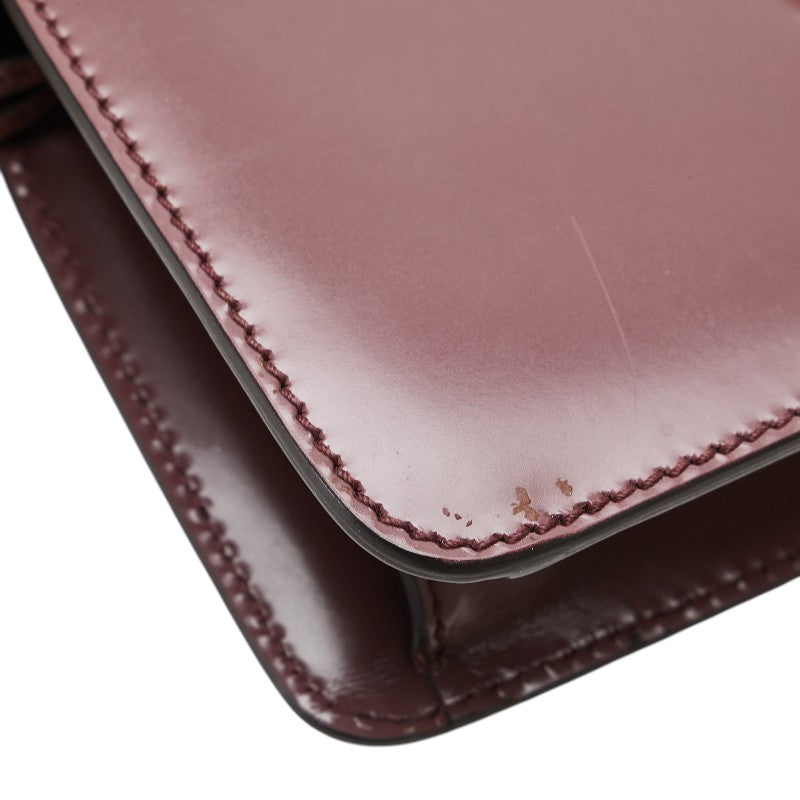 Gucci Lady Lock Leather Clutch Bag