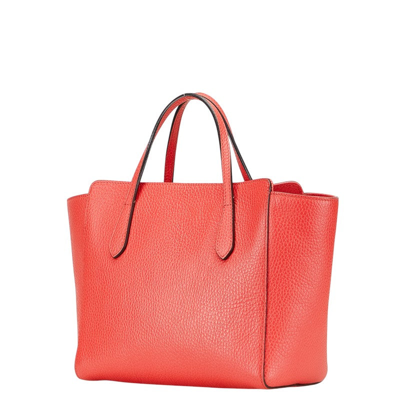 Gucci Children's Swing Leather Tote Bag