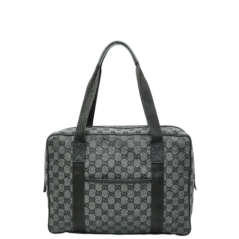 Gucci GG Canvas Canvas Leather Business Bag