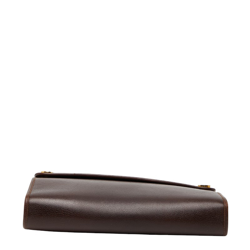 Dior CD Logo Leather Shoulder Bag