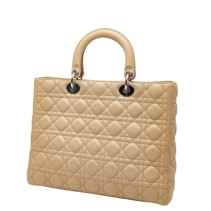 Christian Dior Lady Dior Cannage Leather 2way Bag