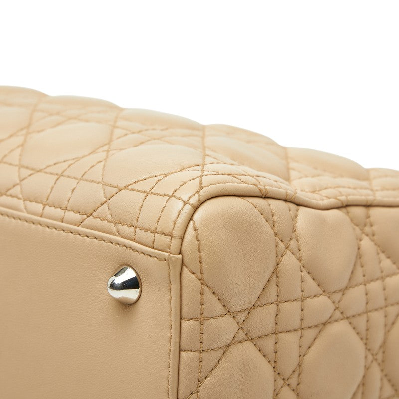 Christian Dior Lady Dior Cannage Leather 2way Bag