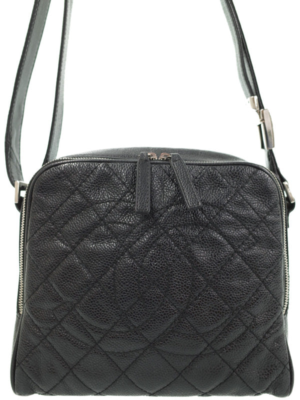 Chanel Matelasse Shoulder Bag Black