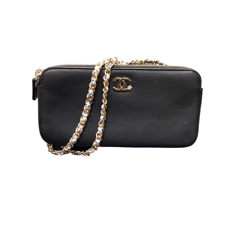 Chanel Chain Wallet Calf Shoulder Bag