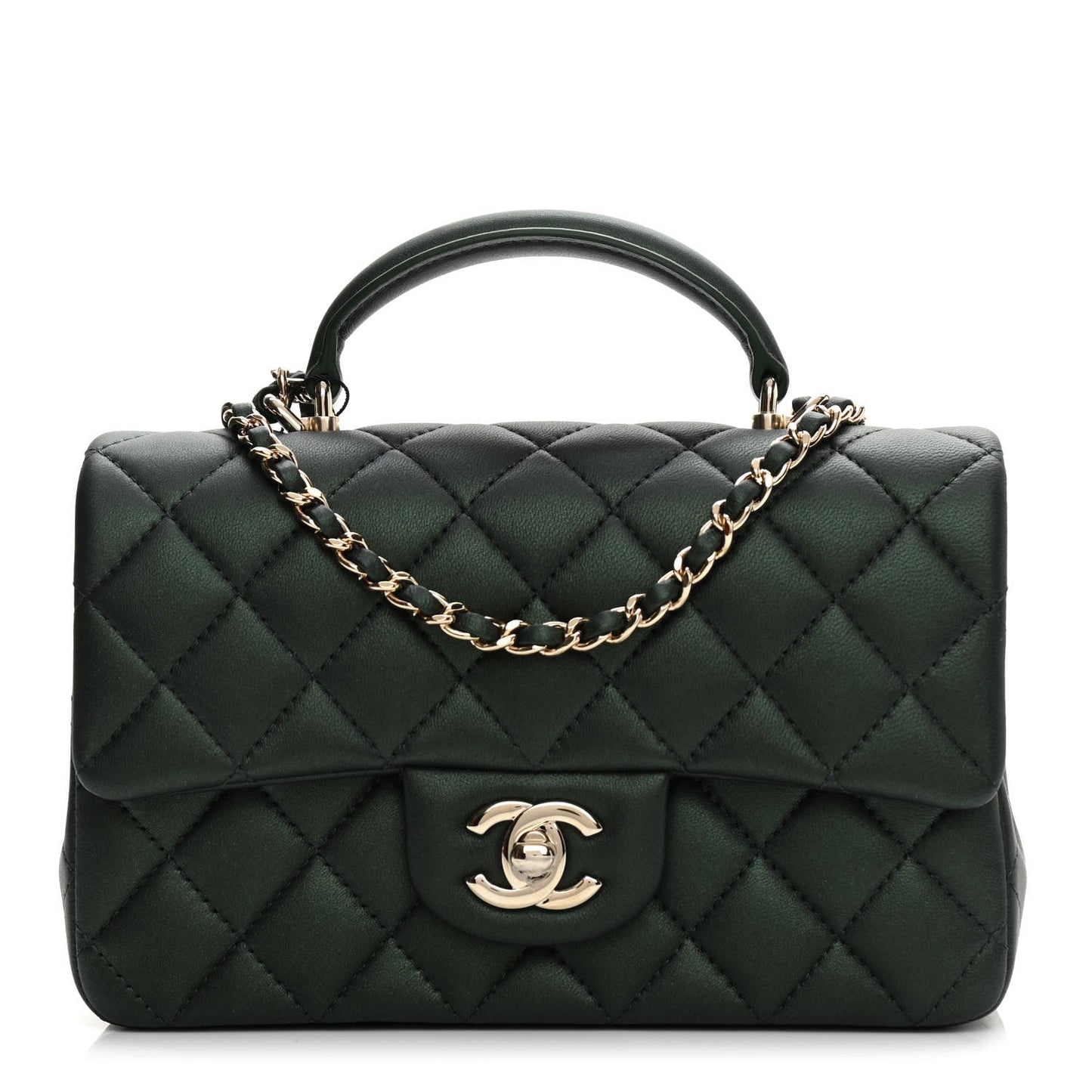 Chanel Caviar Quilted Wallet On Chain WOC Light Pink
