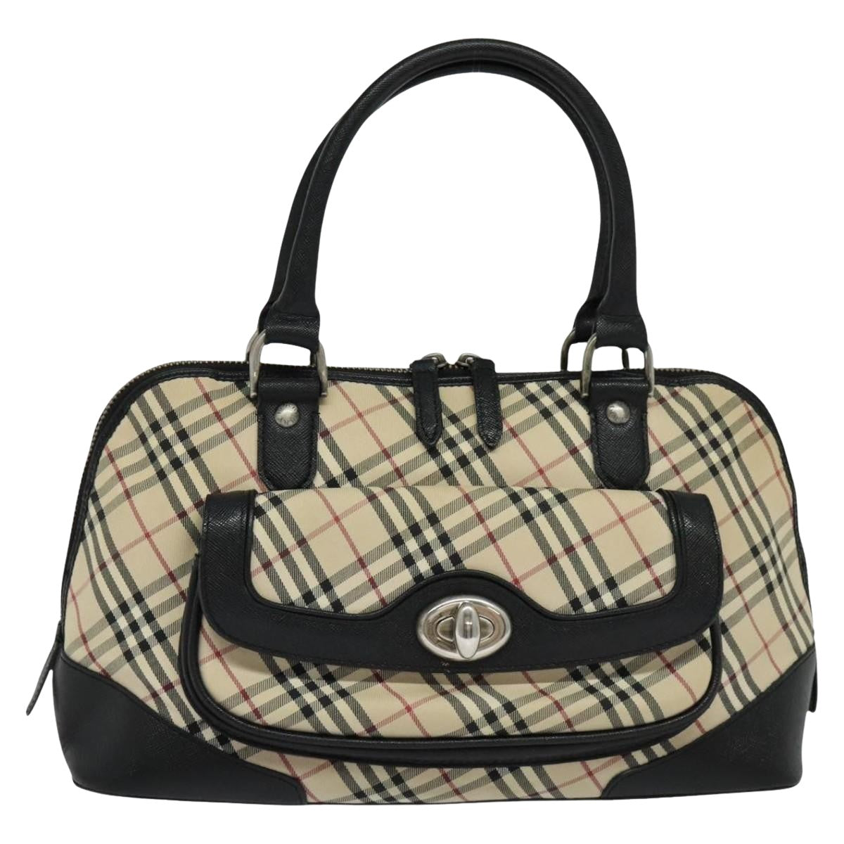 Burberry Nova Check Beige Canvas Tote Bag ( )