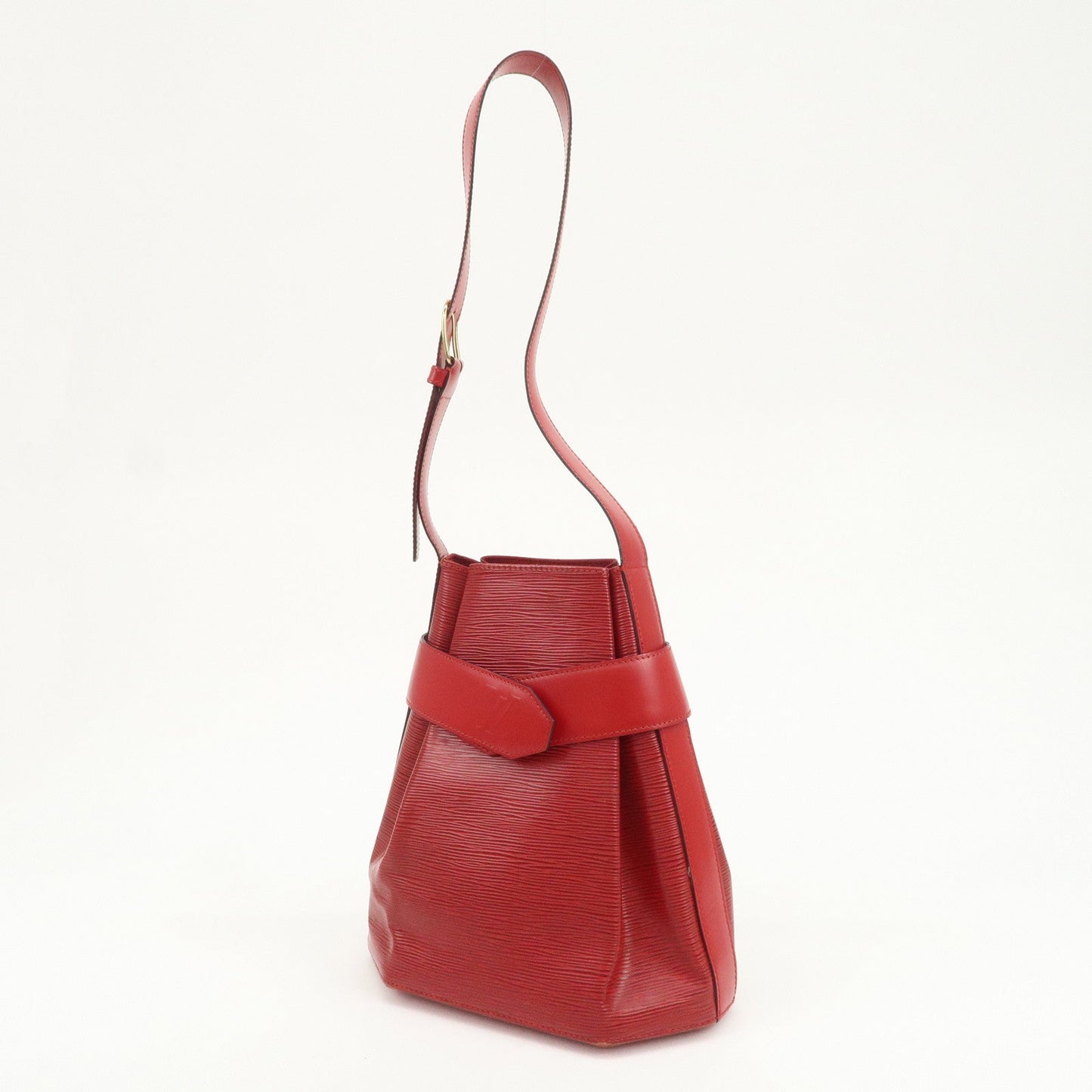 Louis Vuitton Epi Sac de Paul Shoulder Bag Castilian Red M80207