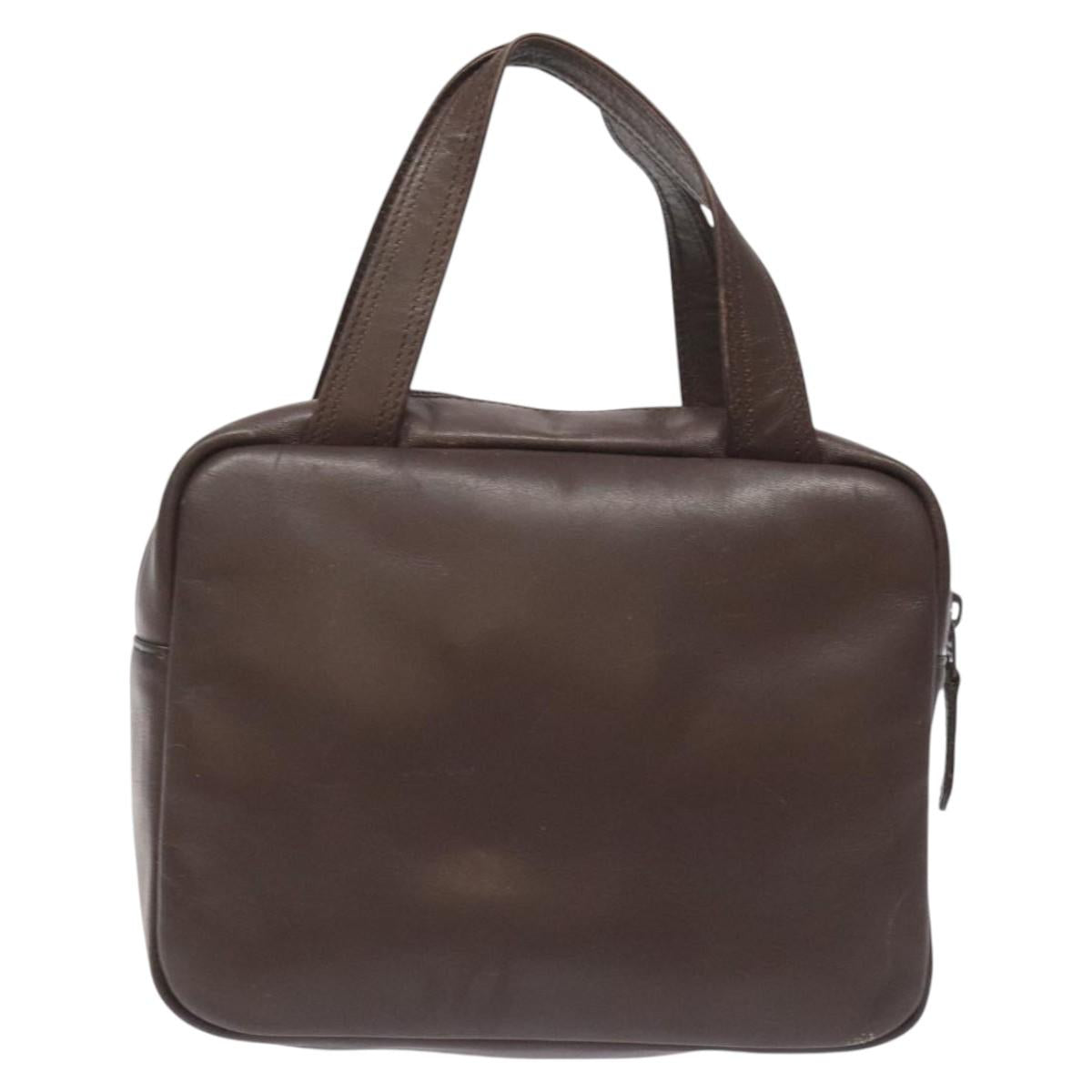 Burberry Brown Leather Handbag ( )