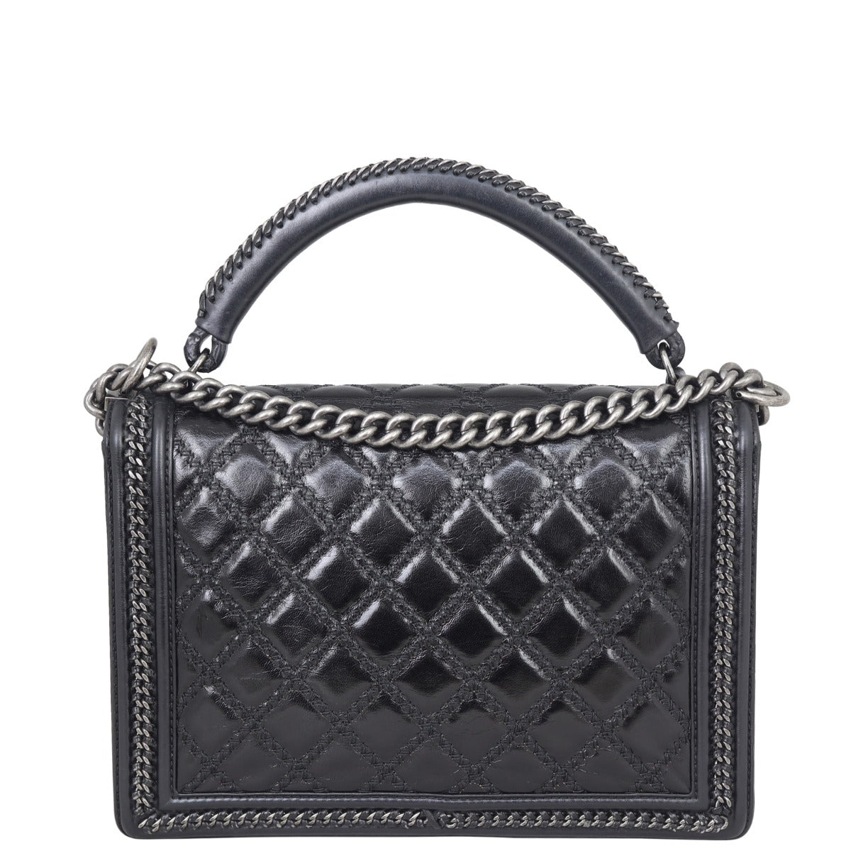 Chanel Boy Top Handle Bag Large