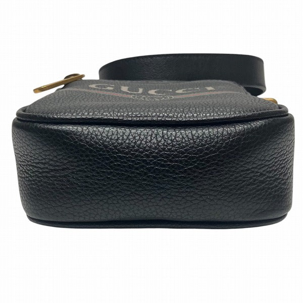 Gucci Webbing Calf Leather Shoulder Bag