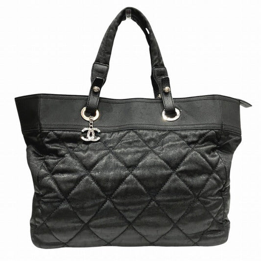 Chanel Biarritz Coated Canvas Tote Bag
