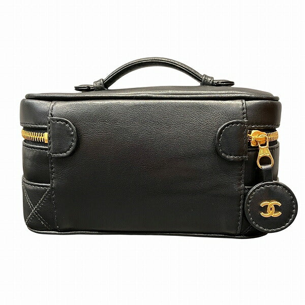 Chanel Bicolore Leather Vanity Case