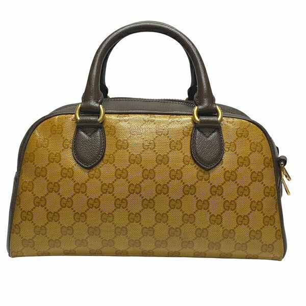 Gucci Mini Duffle GG Crystal 2way Boston Bag
