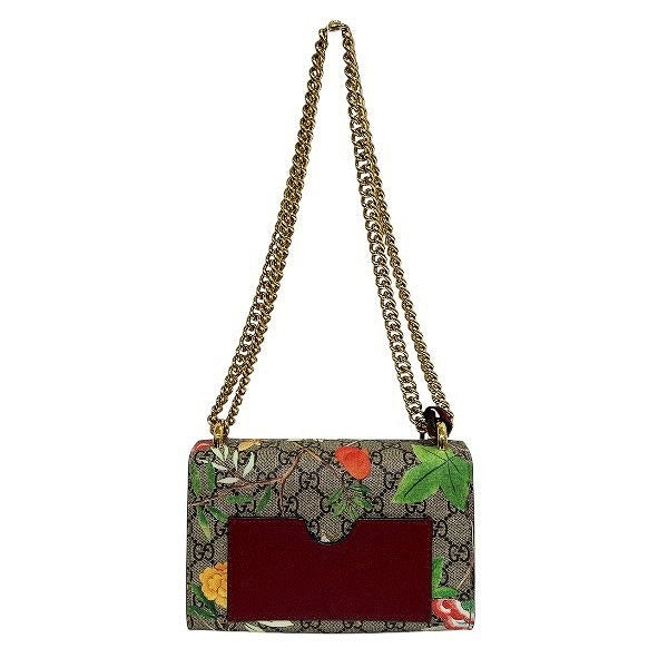 Gucci GG Supreme Flora PVC Leather Shoulder Bag