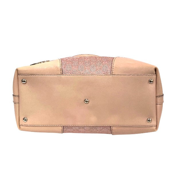 Gucci GG Lovely Canvas Leather Handbag