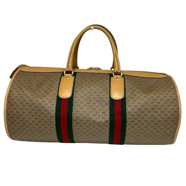 Gucci GG Pattern PVC Boston Bag