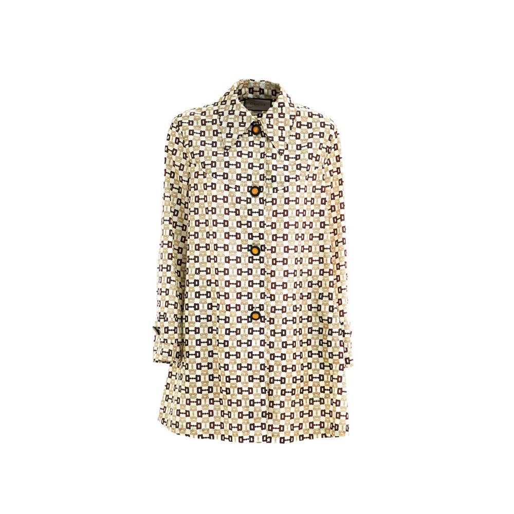 Gucci Beige Polyamide Women's Coat