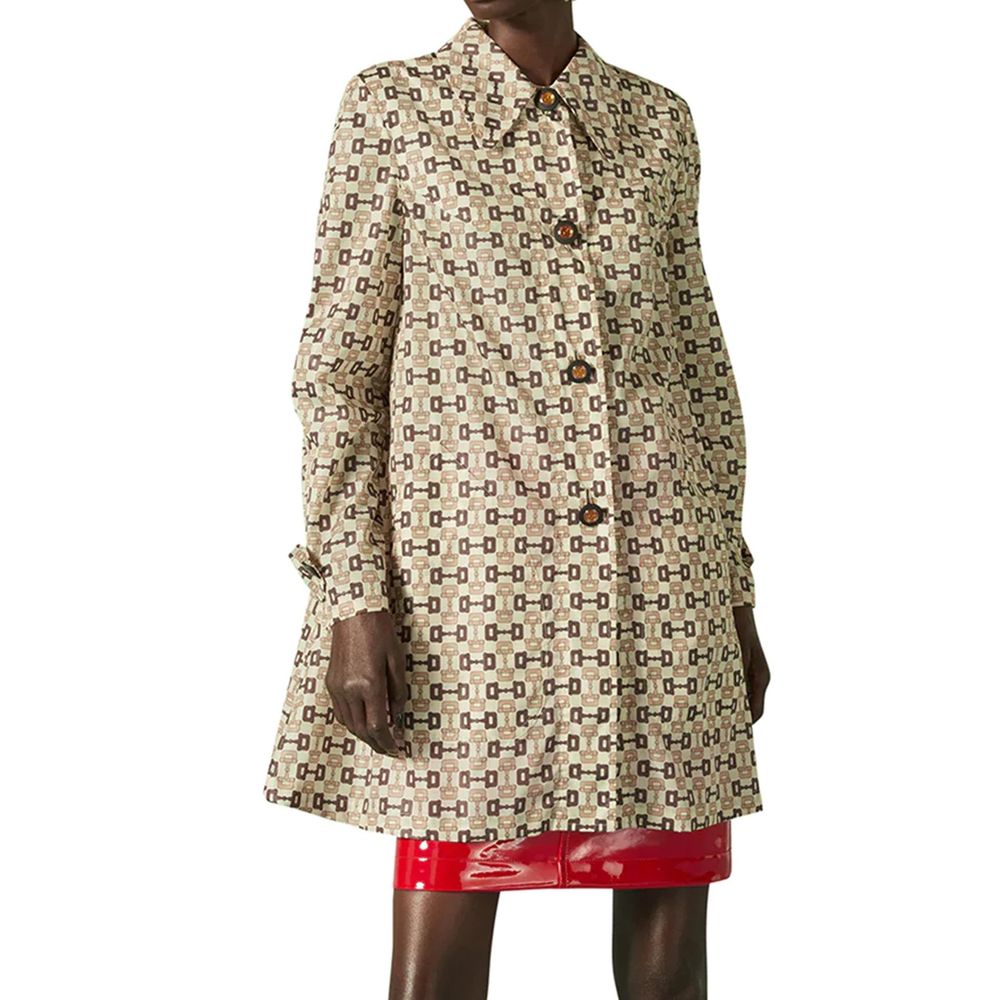 Gucci Beige Polyamide Women's Coat