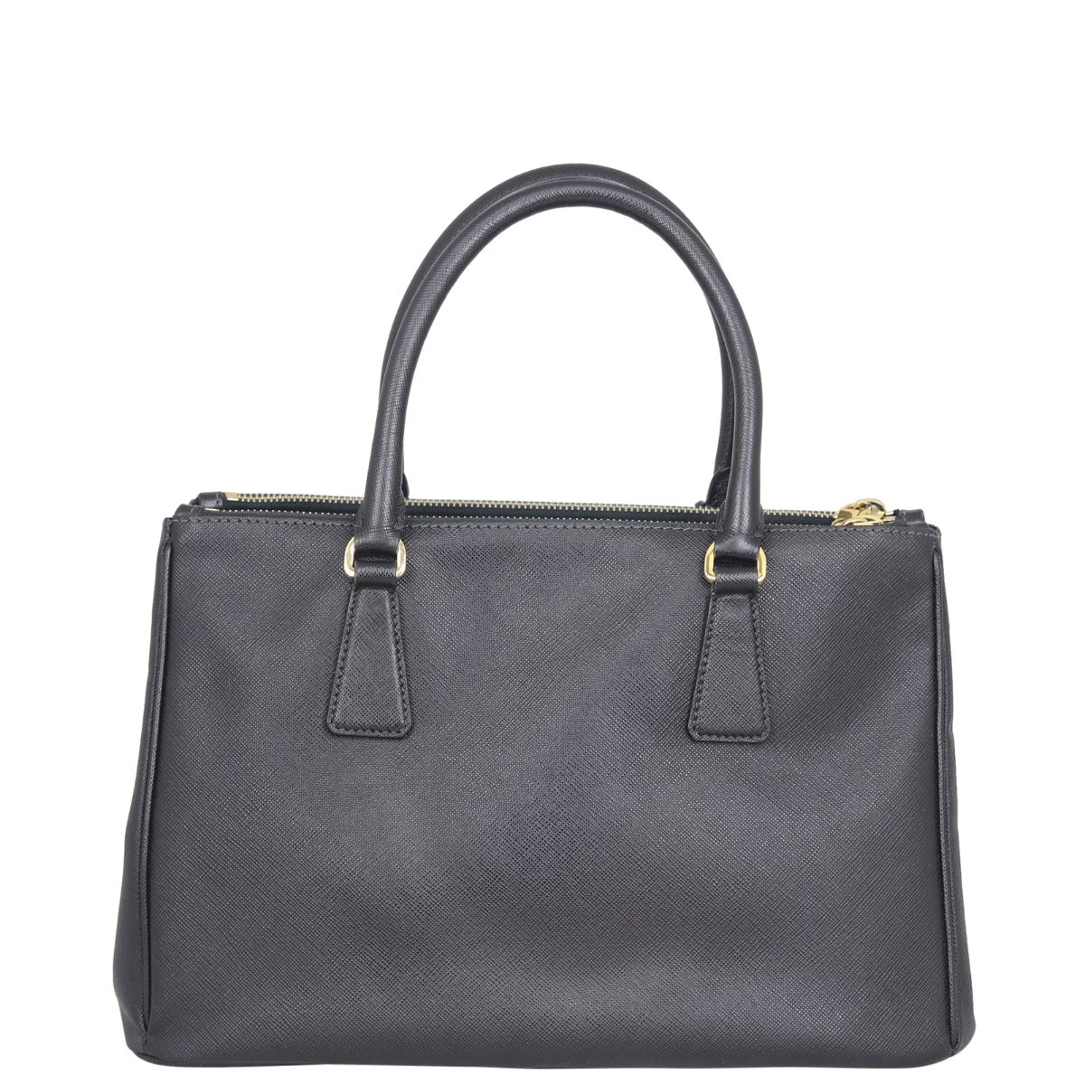 Prada Saffiano Galleria Double Zip Tote Small