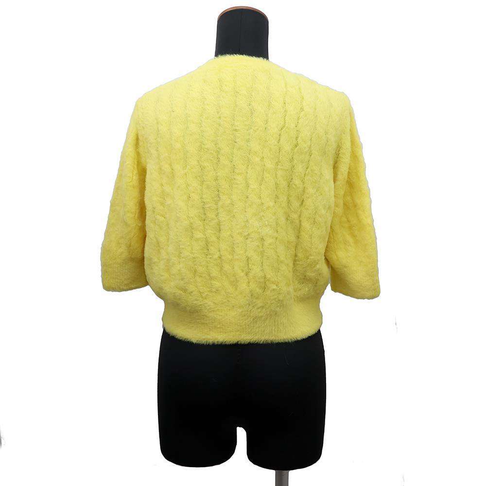 GUCCI GUCCI Adidas collaboration knit Size L Yellow Cotton100%
