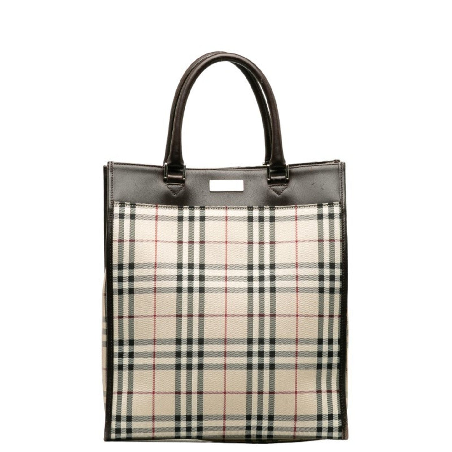 Luxury Burberry Nova Check Tote