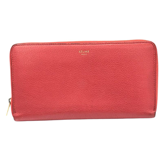 Luxury CELINE Zip Around Wallet