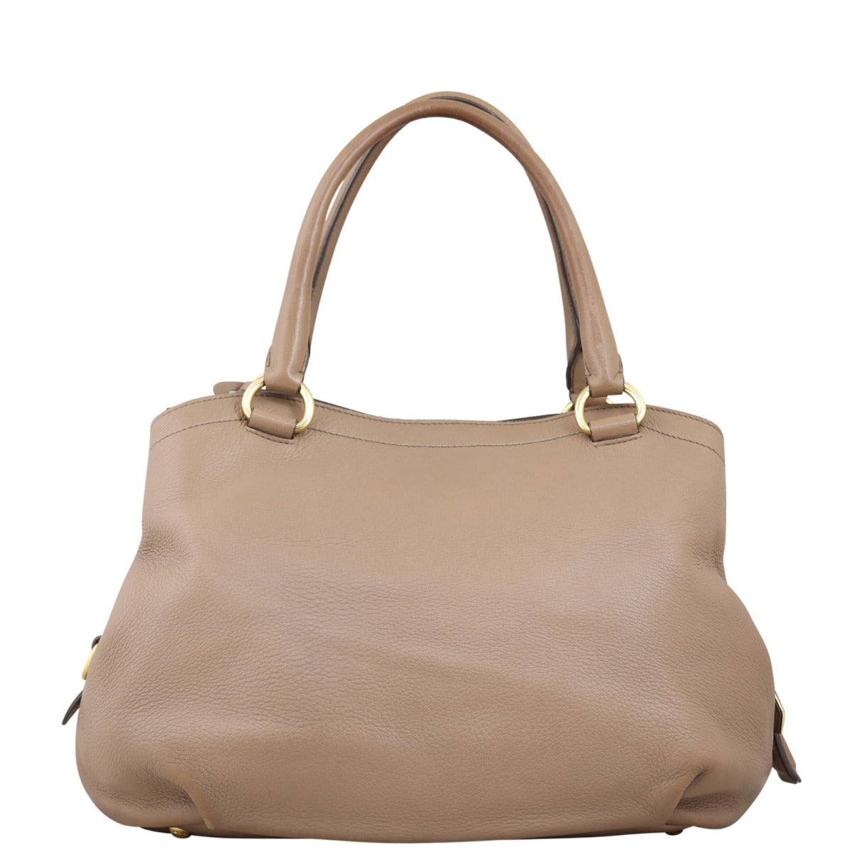 Prada Vitello Cervo Shopping Tote
