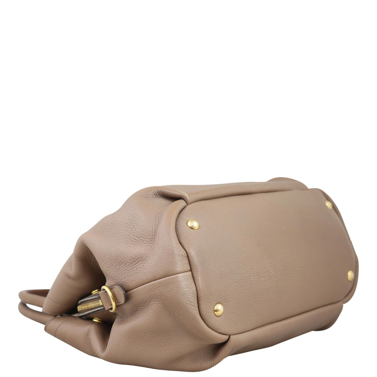 Prada Vitello Cervo Shopping Tote