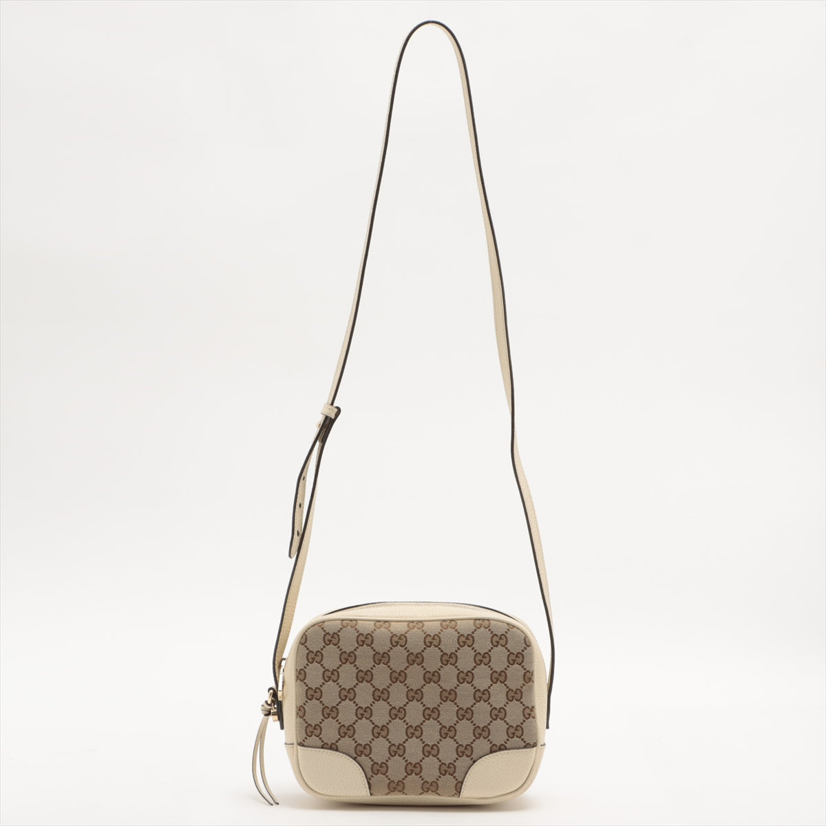 Gucci Beige GG Canvas Crossbody Bag [Clearance Sale]